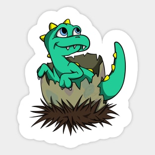 Dino Baby Sticker